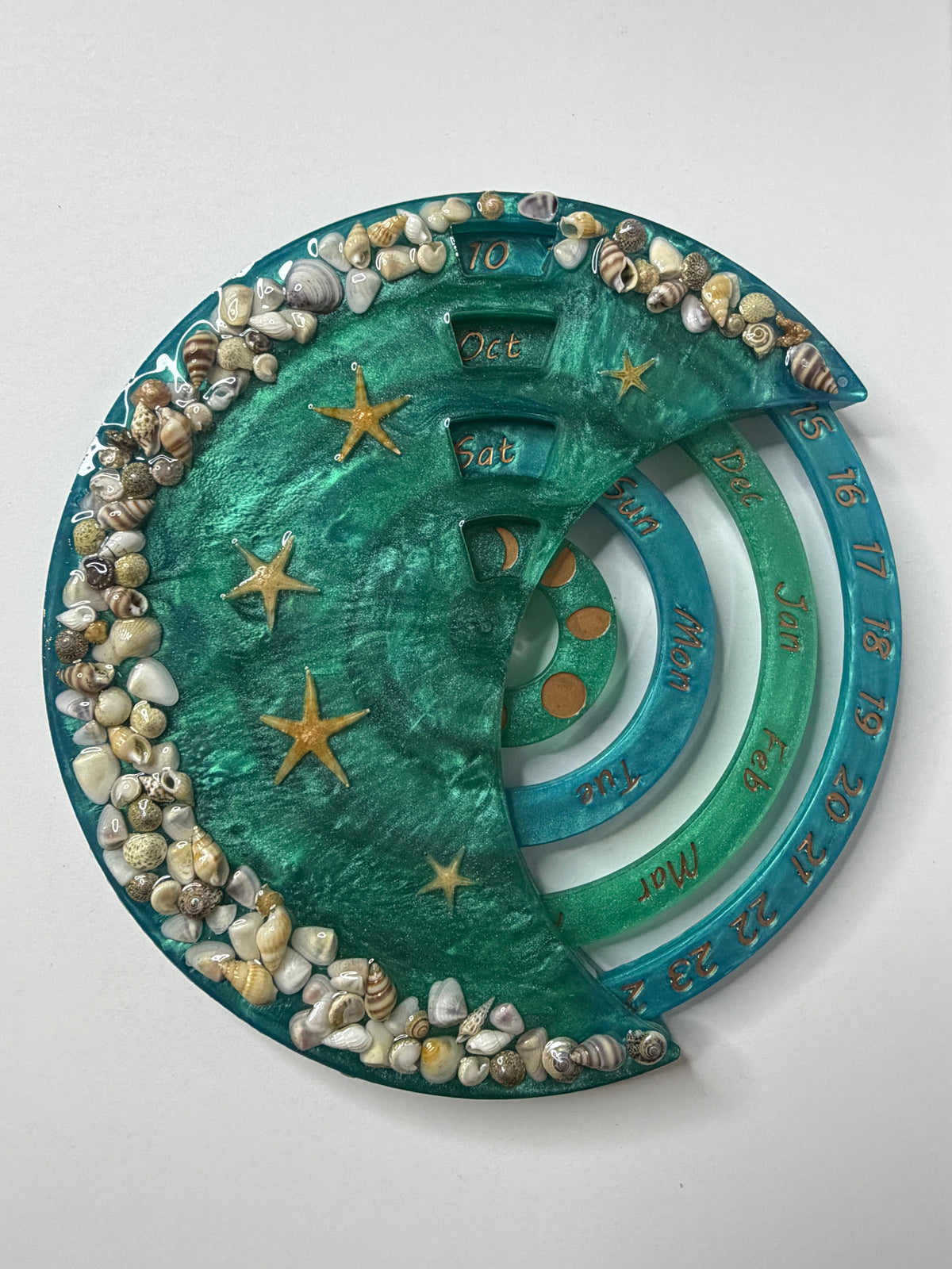 Perpetual Calendar Ocean Theme
