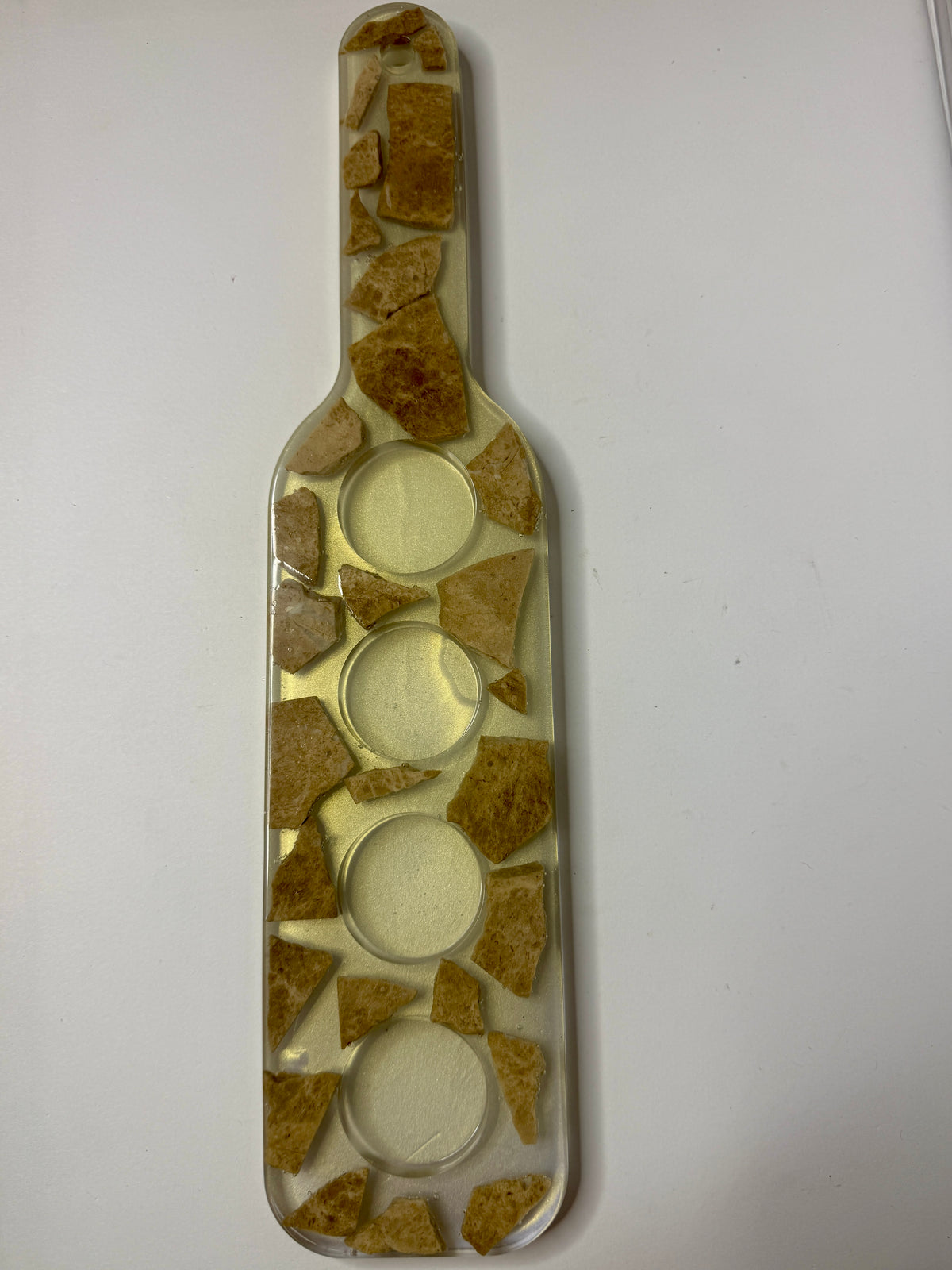 Shot Glass Tray with Mosaic Tile