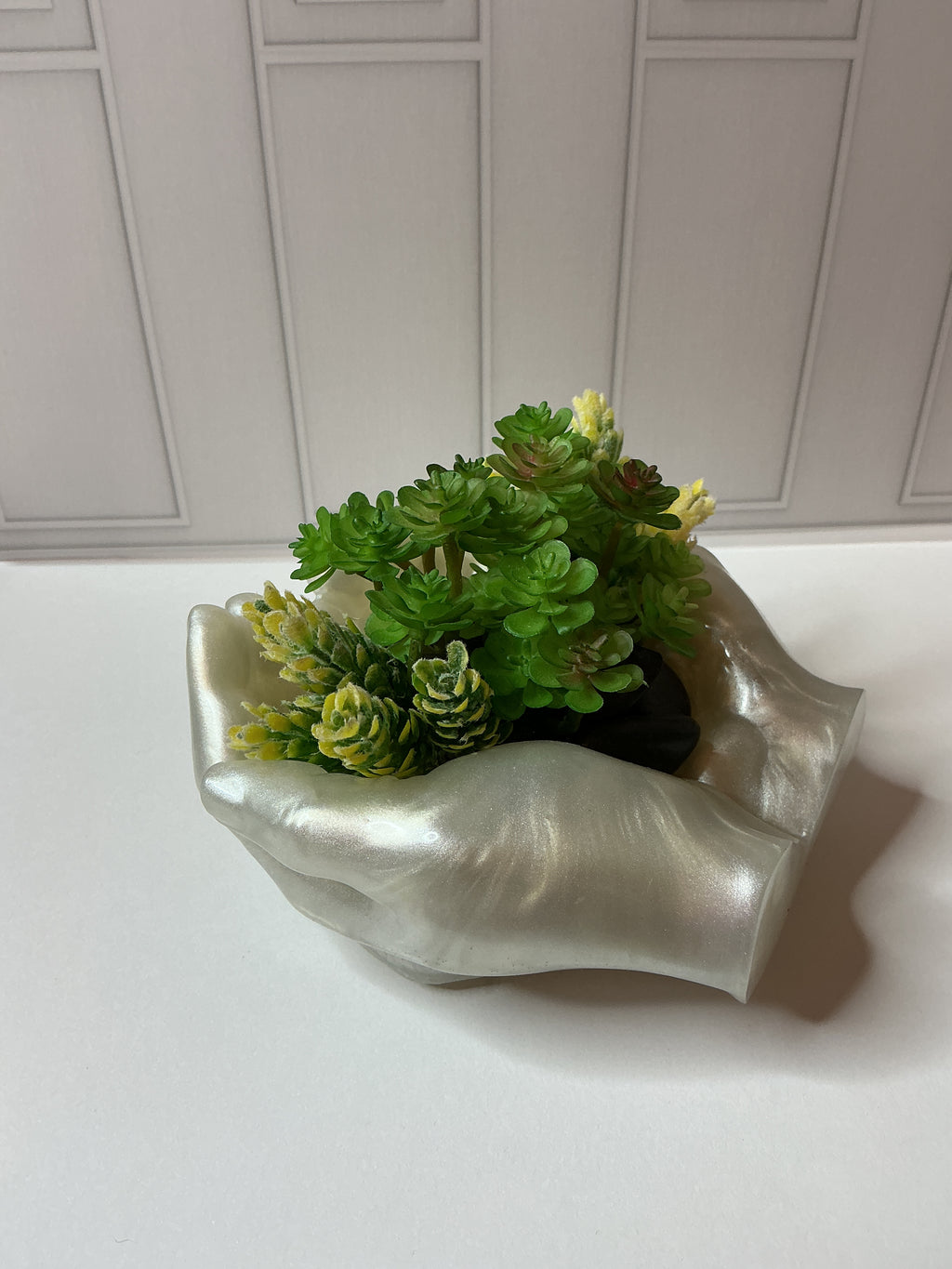 Hands Succulent Garden