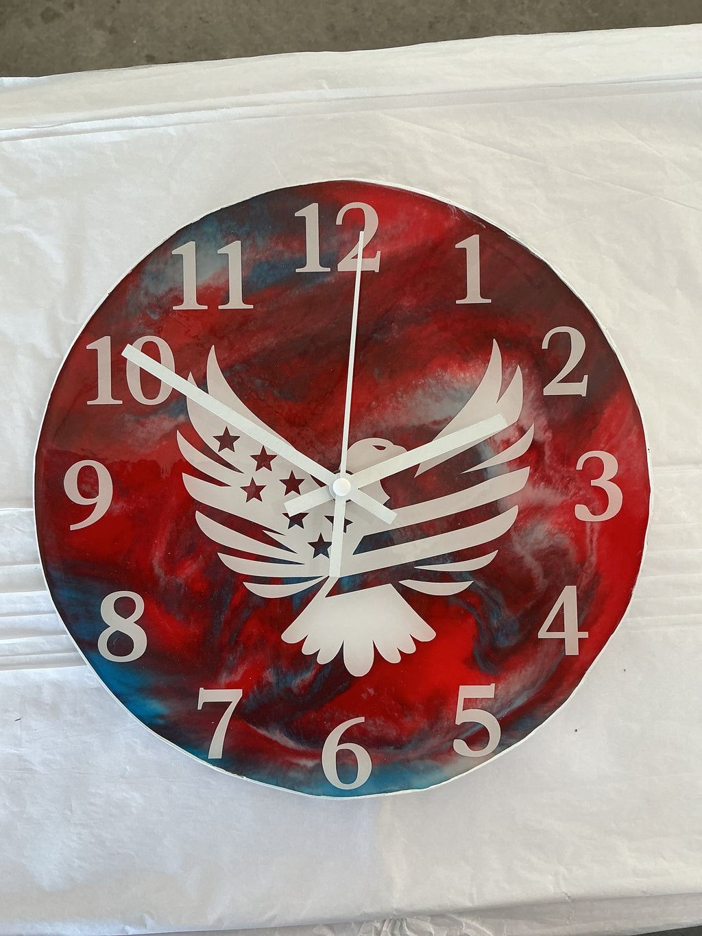 Eagle Wall Clock 10"