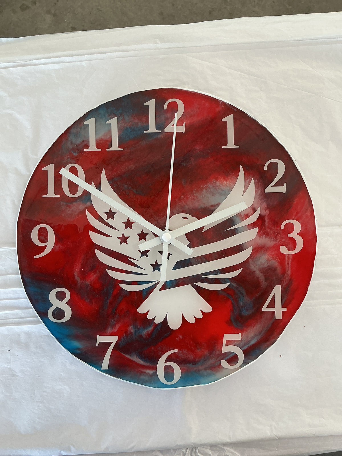 Eagle Wall Clock 10"