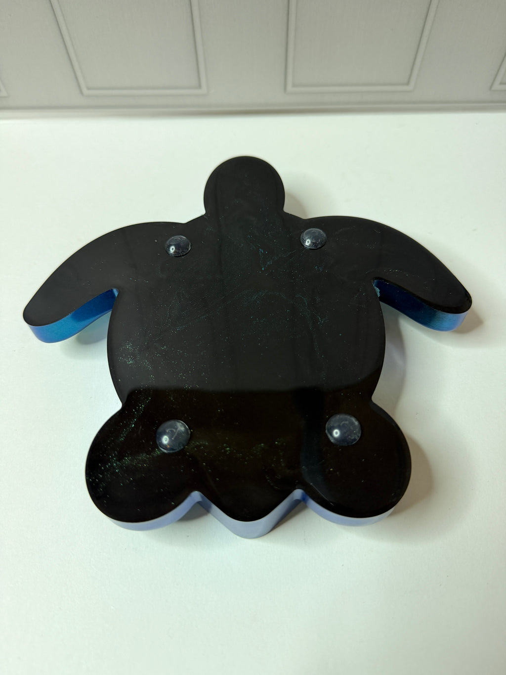 Sea Turtle Trinket Tray Teal/Blue Shift