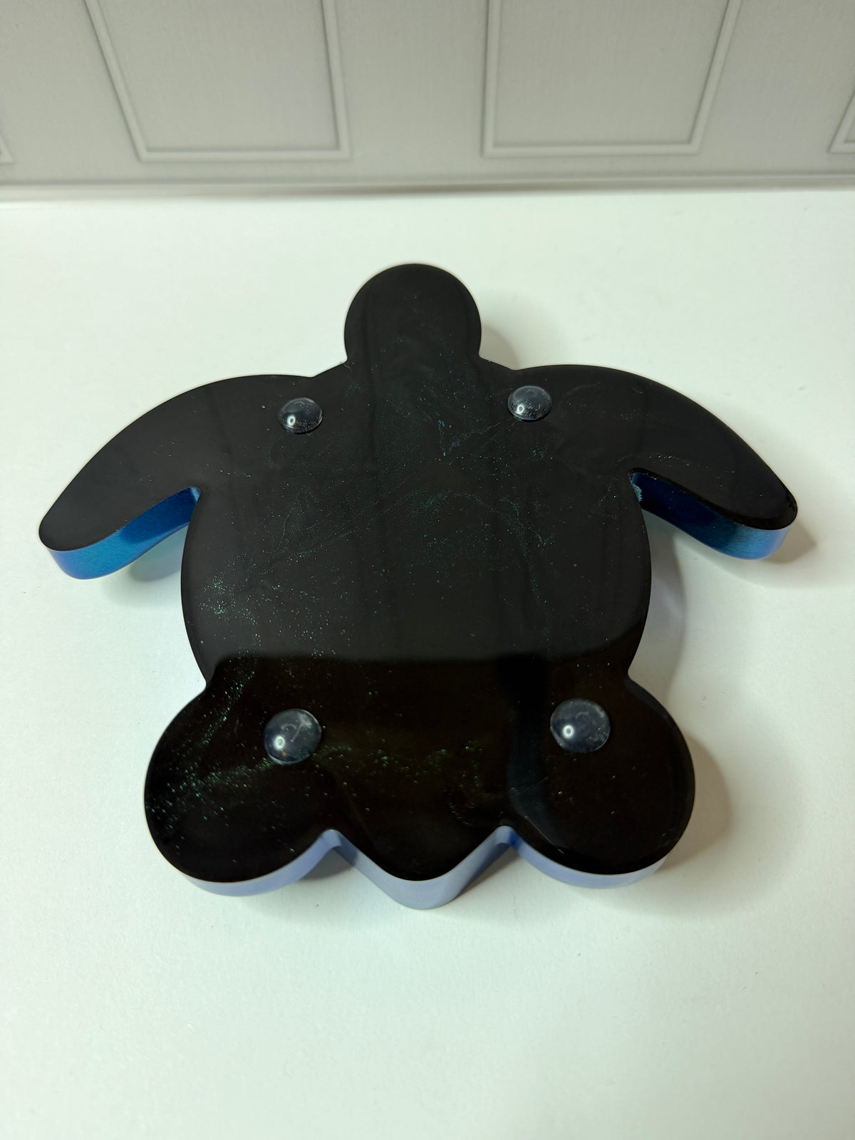 Sea Turtle Trinket Tray Teal/Blue Shift